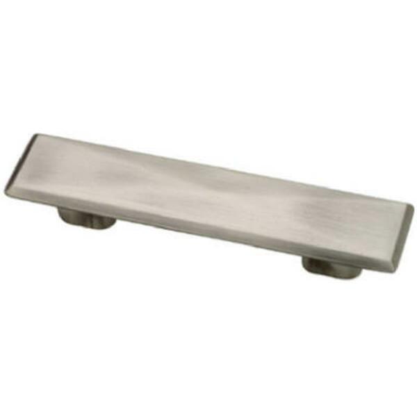 Liberty Hardware 83991 Brushed Satin Pewter Rectangular Geo Pull - 96 mm. 603292